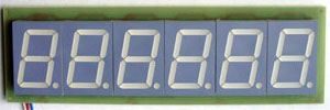 8 digits LED display